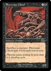 《ファイレクシアの食屍鬼/Phyrexian Ghoul》[USG] 黒C