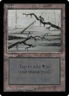 (C/Dark)《沼/Swamp》[LEB] 土地