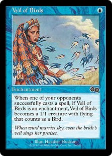 《鳥のヴェール/Veil of Birds》[USG] 青C