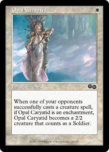 《オパールの女人像/Opal Caryatid》[USG] 白C