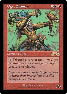 《オーガのシャーマン/Ogre Shaman》[EXO] 赤R