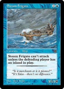 《蒸気フリゲート艦/Steam Frigate》[PO2] 青C