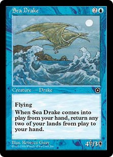 《海のドレイク/Sea Drake》[PO2] 青U