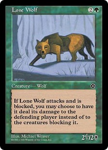 《一匹狼/Lone Wolf》[PO2] 緑U