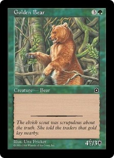 《金色熊/Golden Bear》[PO2] 緑C