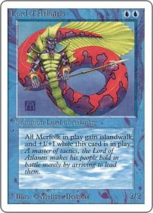 《アトランティスの王/Lord of Atlantis》[2ED] 青R