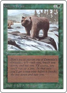 《灰色熊/Grizzly Bears》[2ED] 緑C