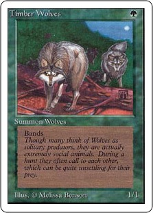 《森林狼/Timber Wolves》[2ED] 緑R