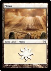 【Foil】(288)《平地/Plains》[CHK] 土地