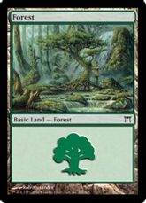 【Foil】(304)《森/Forest》[CHK] 土地