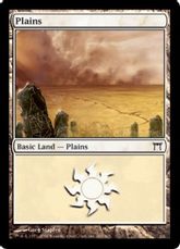 【Foil】(289)《平地/Plains》[CHK] 土地