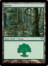 【Foil】(305)《森/Forest》[CHK] 土地