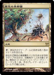 《禁忌の果樹園/Forbidden Orchard》[CHK] 土地R