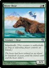 【Foil】《河熊/River Bear》[9ED] 緑U