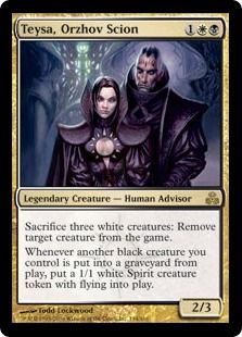 【Foil】《オルゾフの御曹子、テイサ/Teysa, Orzhov Scion》[GPT] 金R