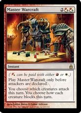 【Foil】《手練れの戦術/Master Warcraft》[RAV] 金R