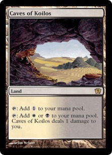 【Foil】《コイロスの洞窟/Caves of Koilos》[9ED] 土地R