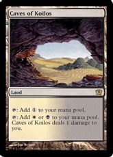 【Foil】《コイロスの洞窟/Caves of Koilos》[9ED] 土地R