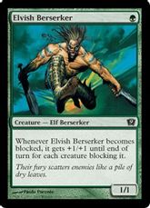 【Foil】《エルフの狂戦士/Elvish Berserker》[9ED] 緑C