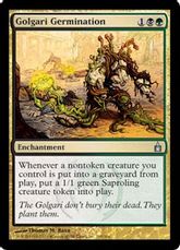 【Foil】《ゴルガリの発芽/Golgari Germination》[RAV] 金U