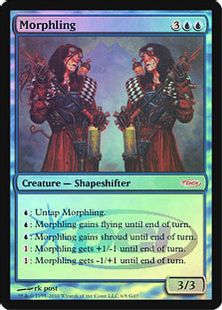 Foil】《変異種/Morphling》(ジャッジ褒賞)[DCIマーク] 青 | 日本最大 
