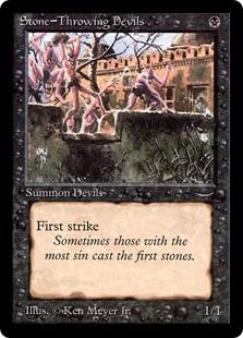 《Stone-Throwing Devils》[ARN] 黒C