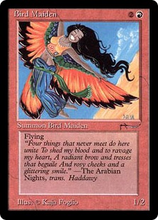 《鳥の乙女/Bird Maiden》[ARN] 赤C