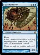 【Foil】《空を飲み込むもの/Sky Swallower》[GPT] 青R