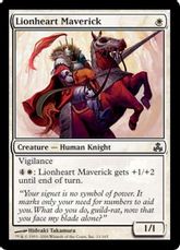 【Foil】《勇猛な反対派/Lionheart Maverick》[GPT] 白C