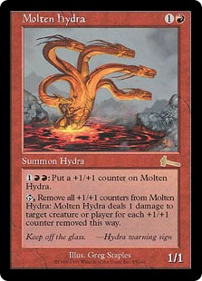 Foil】《高熱のハイドラ/Molten Hydra》[ULG] 赤R | 日本最大級 MTG