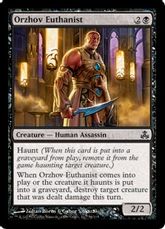 《オルゾフの安死術士/Orzhov Euthanist》[GPT] 黒C