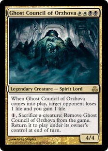 【Foil】《オルゾヴァの幽霊議員/Ghost Council of Orzhova》[GPT] 金R