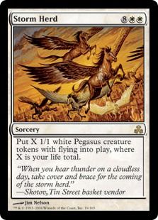 《嵐の獣群/Storm Herd》[GPT] 白R