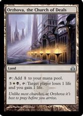 【Foil】《取引の教会、オルゾヴァ/Orzhova, the Church of Deals》[GPT] 土地U