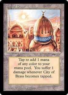 真鍮の都/City of Brass》[ARN] 土地U | 日本最大級 MTG通販サイト 
