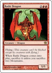 ラースのドラゴン/Rathi Dragon》[9ED] 赤R | 日本最大級 MTG通販 