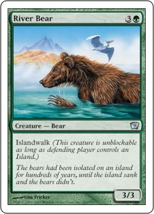 《河熊/River Bear》[9ED] 緑U