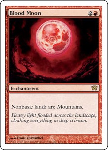 Foil】《血染めの月/Blood Moon》[8ED] 赤R | 日本最大級 MTG通販 