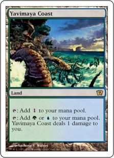 ヤヴィマヤの沿岸/Yavimaya Coast》[9ED] 土地R | 日本最大級 MTG通販 