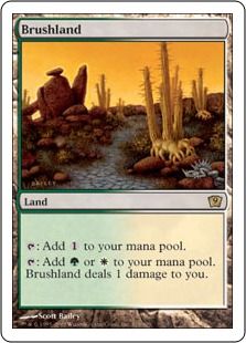 《低木林地/Brushland》[9ED] 土地R