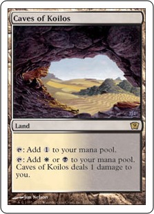 《コイロスの洞窟/Caves of Koilos》[9ED] 土地R