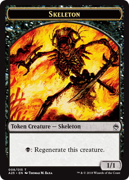 (008)《スケルトントークン/Skeleton token》[A25] 黒