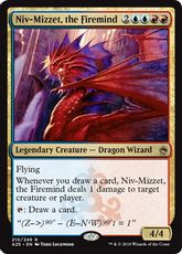 《火想者ニヴ＝ミゼット/Niv-Mizzet, the Firemind》[A25] 金R