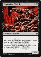 《ファイレクシアの食屍鬼/Phyrexian Ghoul》[A25] 黒C