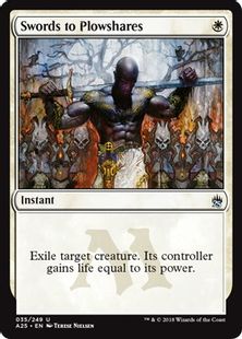 【Foil】《剣を鍬に/Swords to Plowshares》[A25] 白U