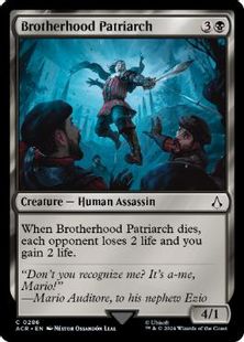 (286)《Brotherhood Patriarch》[ACR] 黒C