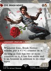 【Foil】(145)■ショーケース■《無作法の新米、エツィオ/Ezio, Brash Novice》[ACR-BF] 金U