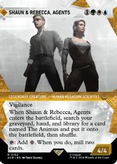 (152)■ショーケース■《団員、ショーンとレベッカ/Shaun & Rebecca, Agents》[ACR-BF] 金R