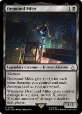 【Foil】(024)《デズモンド・マイルズ/Desmond Miles》[ACR] 黒R