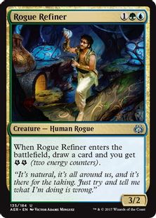 《ならず者の精製屋/Rogue Refiner》[AER] 金U